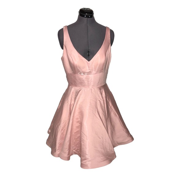 BHLDN Prom Dress Anthropologie Aura Pink w/ POCKETS Cocktail Homecoming 12 - Picture 16 of 16